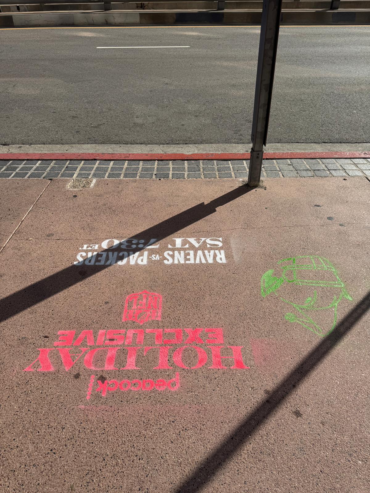 Stencil 2.6 Grand Ave Broad Museum Area